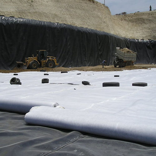 Geocomposito di drenaggio - TENDRAIN - Tenax UK Ltd  - in polietilene ad alta densità HDPE / per discariche