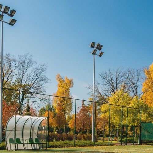 Recinzione con maglia in plastica - CINTOFLEX D - Tenax UK Ltd  - per campo sportivo / in plastica / rettangolare