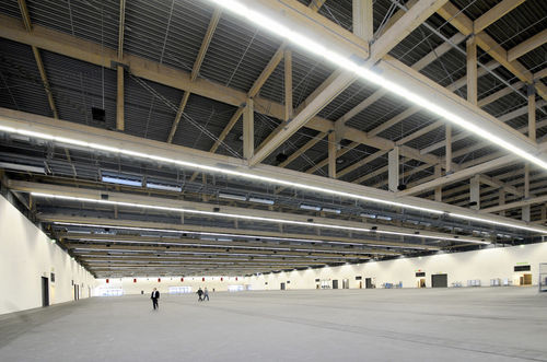 Trave in legno lamellare - TRUSS - Wiehag - rettangolare / tralicciata