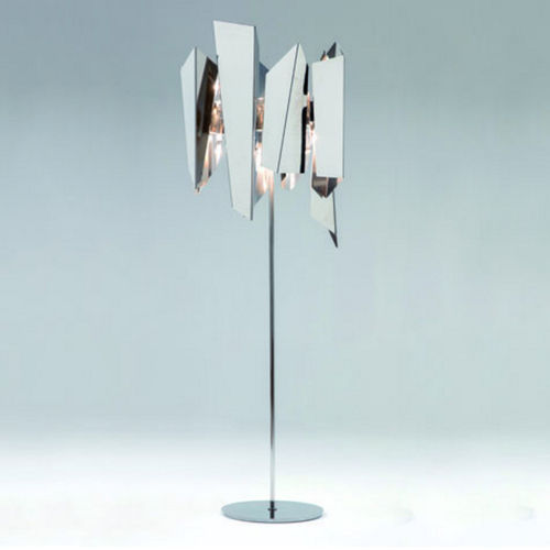 Lampada da terra - WRIGHT - nahoor - in metallo / design originale / senza fili