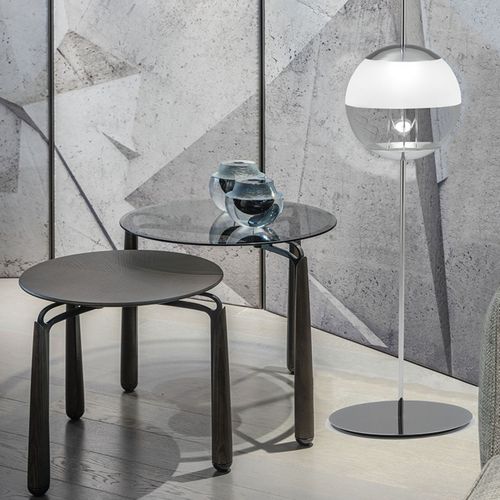 Lampada da terra - CHRISTIE - nahoor - in metallo / in vetro di Murano / contemporanea