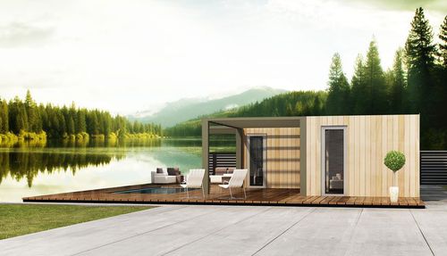 Casa prefabbricata - L 50 - Bauhu International - rimorchiabile / ecologica / a risparmio energetico