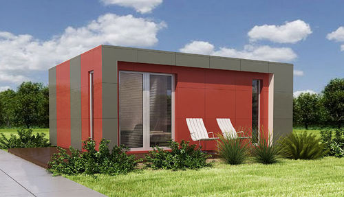 Casa prefabbricata - 40 WIDE STUDIO - Bauhu International - rimorchiabile / ecologica / a risparmio energetico