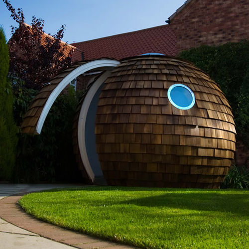 Micro-casa prefabbricata - ARCHIPOD - archipod - design / in legno / in acciaio