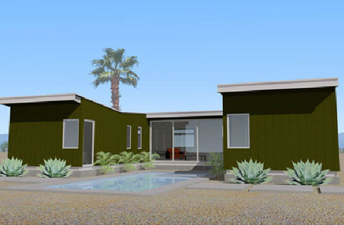 Casa prefabbricata - DESERT HOT SPRINGS - OMD office of mobile design - ecologica / modulare / contemporanea