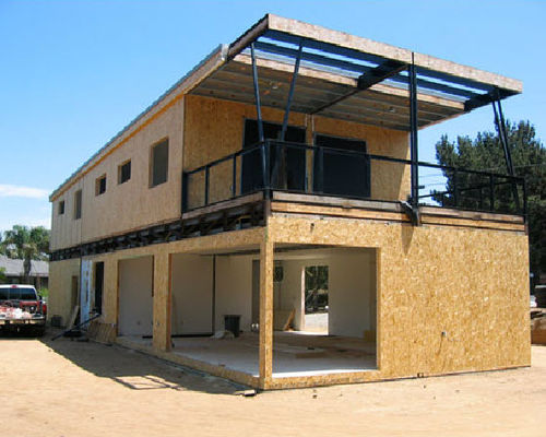 Casa prefabbricata - ENCINITAS - OMD office of mobile design - contemporanea / a due piani