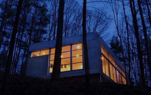 Casa modulare - LV - ROCIO ROMERO LLC - contemporanea / a due piani