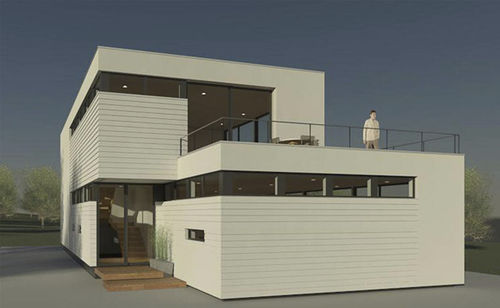 Casa modulare - LV2 - ROCIO ROMERO LLC - contemporanea / a due piani