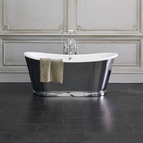 Vasca da bagno ovale - BALTHAZAR - Clearwater Baths - da appoggio / in composito / in acciaio inossidabile