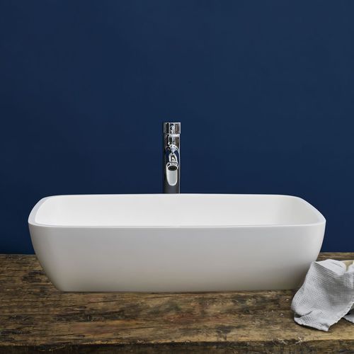 Lavabo da appoggio - VICENZA - Clearwater Baths - in pietra naturale / rettangolare / contemporaneo