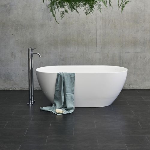 Vasca da bagno ovale - FORMOSO PETITE - Clearwater Baths - da appoggio / in composito / bianca