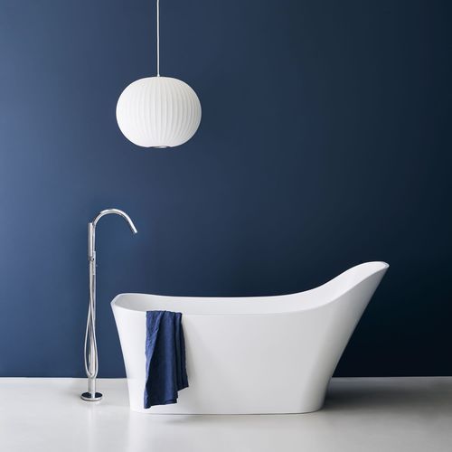 Vasca da bagno da appoggio - NEBBIA - Clearwater Baths - in composito / bianca