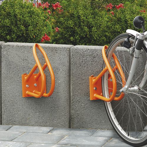Rastrelliera per biciclette a muro - BIKKEL - VelopA - per spazi pubblici / in acciaio / professionale