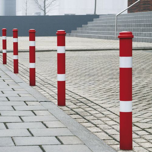 Paletto di sicurezza - TRAFFIC - VelopA - amovibile / in acciaio / alto
