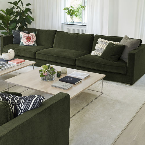 Divano contemporaneo - CLOUD - SITS Sp. z o.o. - in tessuto / grigio / beige