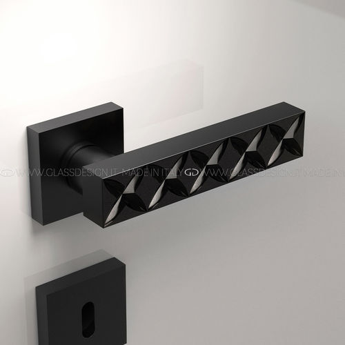 Maniglia per porta - Xeni Home - GLASS DESIGN Srl - in ottone / in cristallo / contemporanea