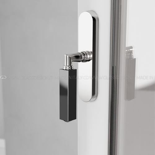 Maniglia da finestra - Cube - GLASS DESIGN Srl - in ottone / in cristallo / contemporanea