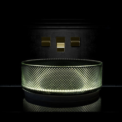 lavabo da appoggio - GLASS DESIGN Srl