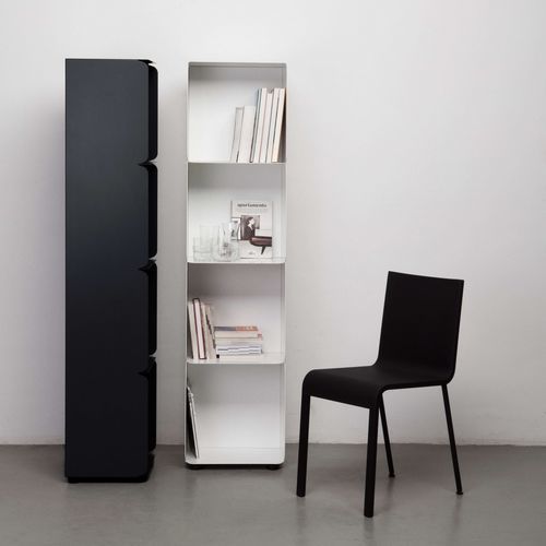 Libreria contemporanea - Collar  - Quodes - in lamiera / in acciaio con rivestimento a polvere / su misura