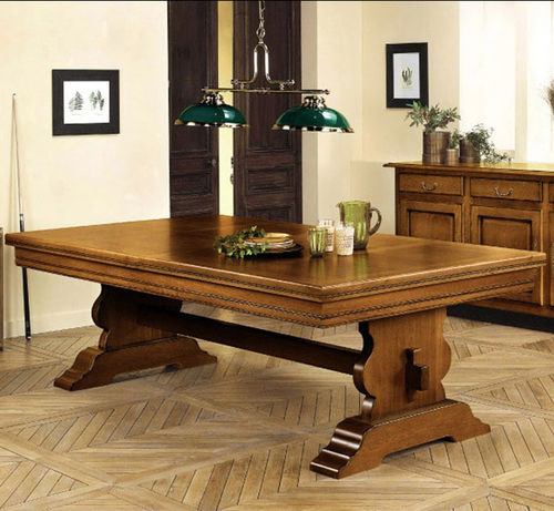 Tavolo da biliardo in stile - ANTIQUE - EUROBILLARDS - per uso residenziale / in rovere / in noce