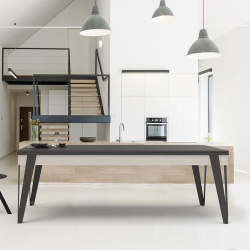 Tavolo da biliardo contemporaneo - X-PURE - EUROBILLARDS - per uso residenziale / in rovere / in noce