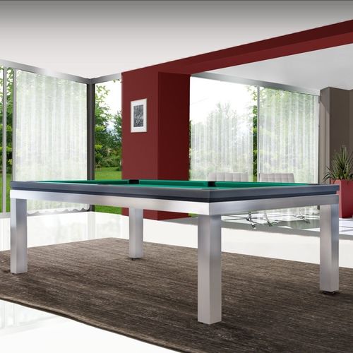 Tavolo da biliardo contemporaneo - NEW-TENDANCE - EUROBILLARDS - per uso residenziale / in rovere / in noce