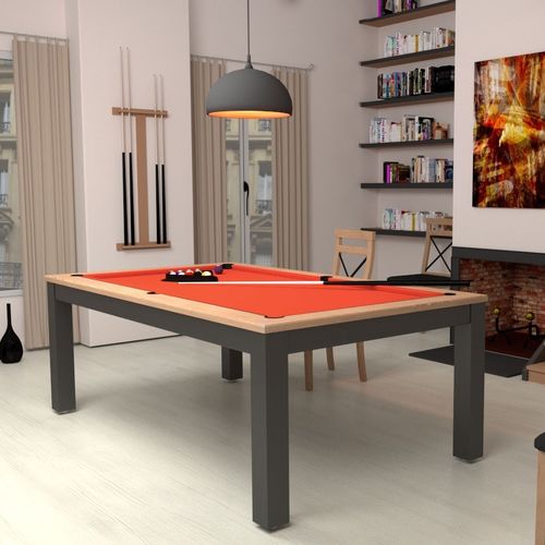 Tavolo da biliardo contemporaneo - EXCELLENCE : TENDANCE - EUROBILLARDS - tradizionale / per uso residenziale / in rovere