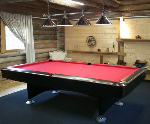 Tavolo da biliardo contemporaneo - MEMPHIS - EUROBILLARDS - per uso residenziale / contract / in legno massiccio