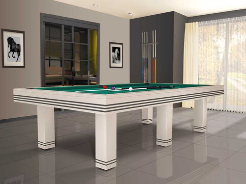Tavolo da biliardo contemporaneo - SQUARE-CLASSIC - EUROBILLARDS - per uso residenziale / in rovere / in noce