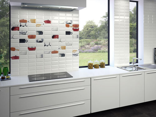 Piastrella in ceramica - METRO - APE - lucida / da cucina / da bagno