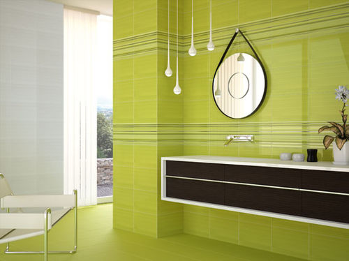Piastrella in ceramica - DANCE - APE - lucida / da bagno / da pavimento