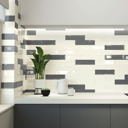 Piastrella in ceramica - SELKIS - AZULEJOS BENADRESA - levigata / lucida / a rilievo