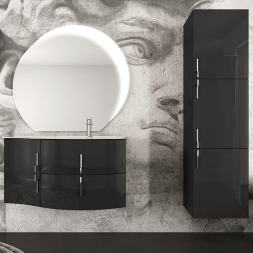 Mobile lavabo sospeso - STING - BADEN HAUS - in vetro / in resina / contemporaneo