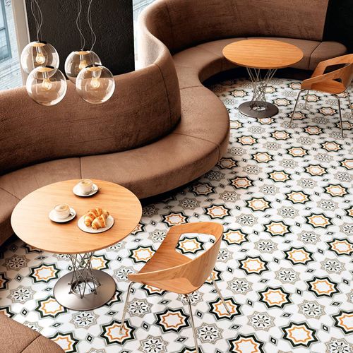 Piastrella in ceramica - STELLA - BIEN SERAMIK - levigata / da esterno / da sala