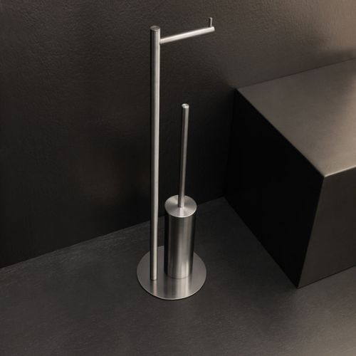 Portarotolo a pavimento - STIFF - OML SRL - in metallo / contract