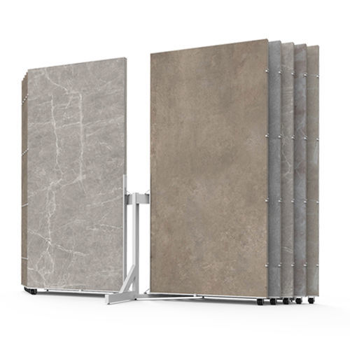 Espositore in metallo - BR030 series - BORA CELIK - a doppia faccia / a pannello / con rotelle