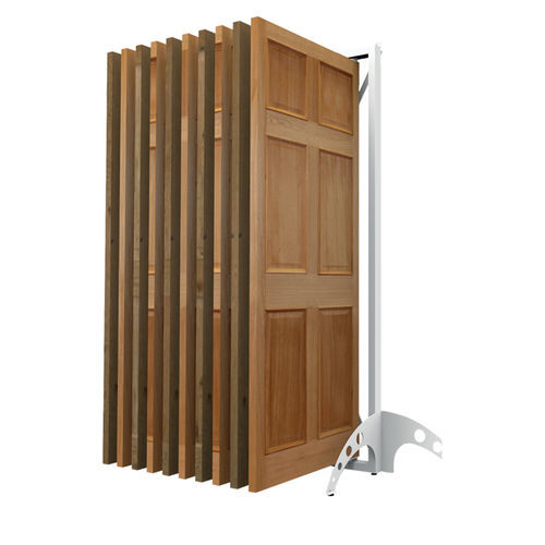 Espositore per porte - BR701A - BORA CELIK - in metallo / unilaterale / a pannello