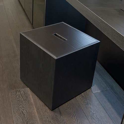 Sgabello contemporaneo - 02B-BO18 - CASA BATH - in legno