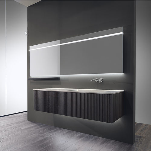 Mobile lavabo sospeso - XL 02 - CASA BATH - in rovere / contemporaneo / con cassetti