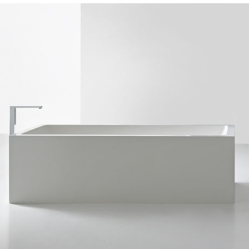 Vasca da bagno da appoggio - MINIMAL - CASA BATH - in composito / bianca