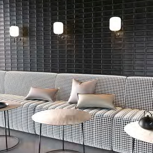 Piastrella in gres porcellanato - NERO - CE.SI. - opaca / a rilievo / da interno