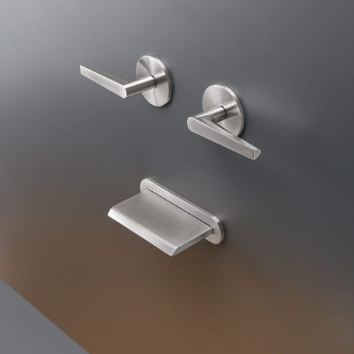 Miscelatore doppio comando per vasca - FLG24 - CEADESIGN - da incasso / in rame / in acciaio inossidabile