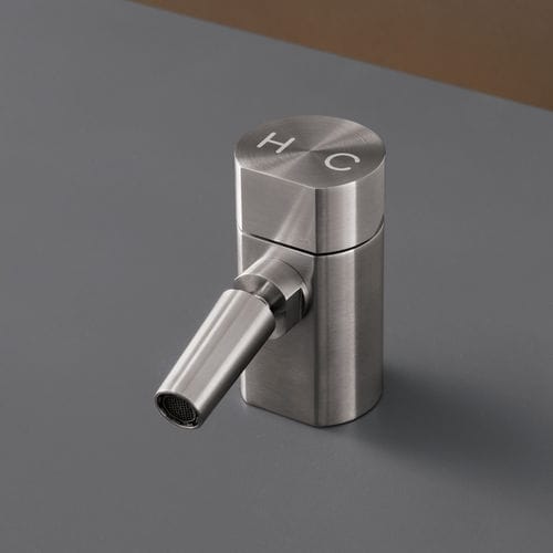 Miscelatore per bidet - NEU50 - CEADESIGN - da appoggio / in acciaio inossidabile / da bagno