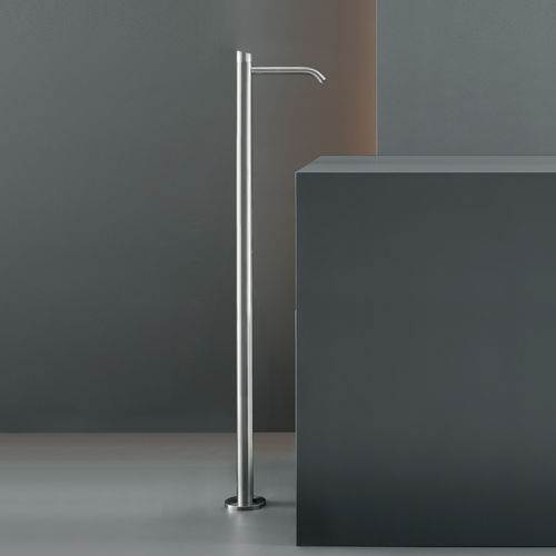 Miscelatore per lavabo - ZIQ41 - CEADESIGN - a pavimento / in acciaio inossidabile / da bagno