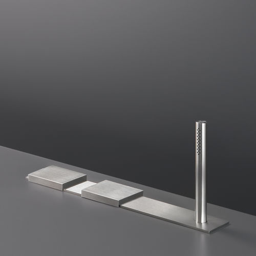 Miscelatore doppio comando per vasca - REG13 - CEADESIGN - da appoggio / in acciaio inossidabile / da bagno