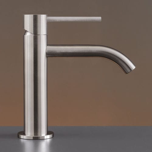 Miscelatore per lavabo - GAS01 - CEADESIGN - da appoggio / in acciaio inossidabile / da bagno