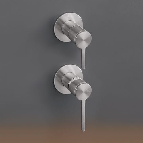 Miscelatore doppio comando da doccia - INV78 - CEADESIGN - da parete / in acciaio inossidabile / da bagno