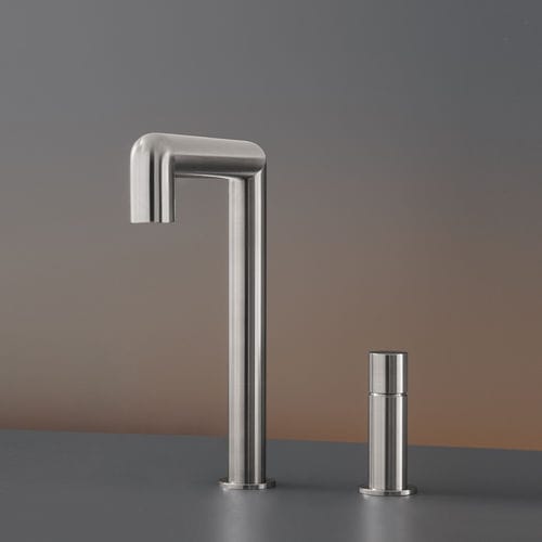 Miscelatore per lavabo - CAR06 - CEADESIGN - da appoggio / in acciaio inossidabile / da bagno