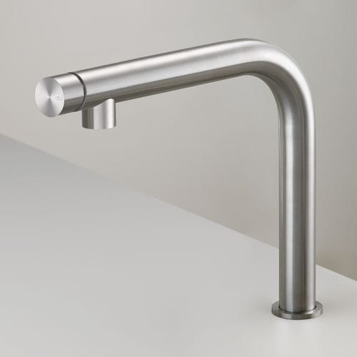 Miscelatore da appoggio - GAS23 - CEADESIGN - in acciaio inossidabile / da cucina / 1 foro