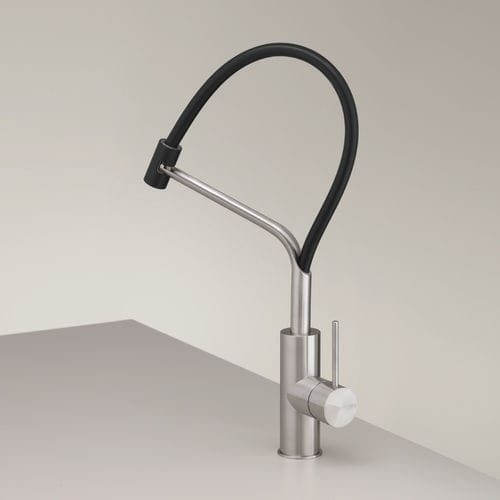 Miscelatore da appoggio - MIL203 - CEADESIGN - in acciaio inossidabile / da cucina / 1 foro